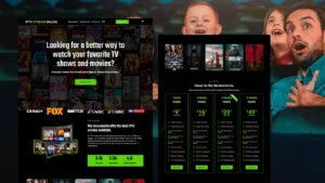 streampro elite wordpress iptv website template preview